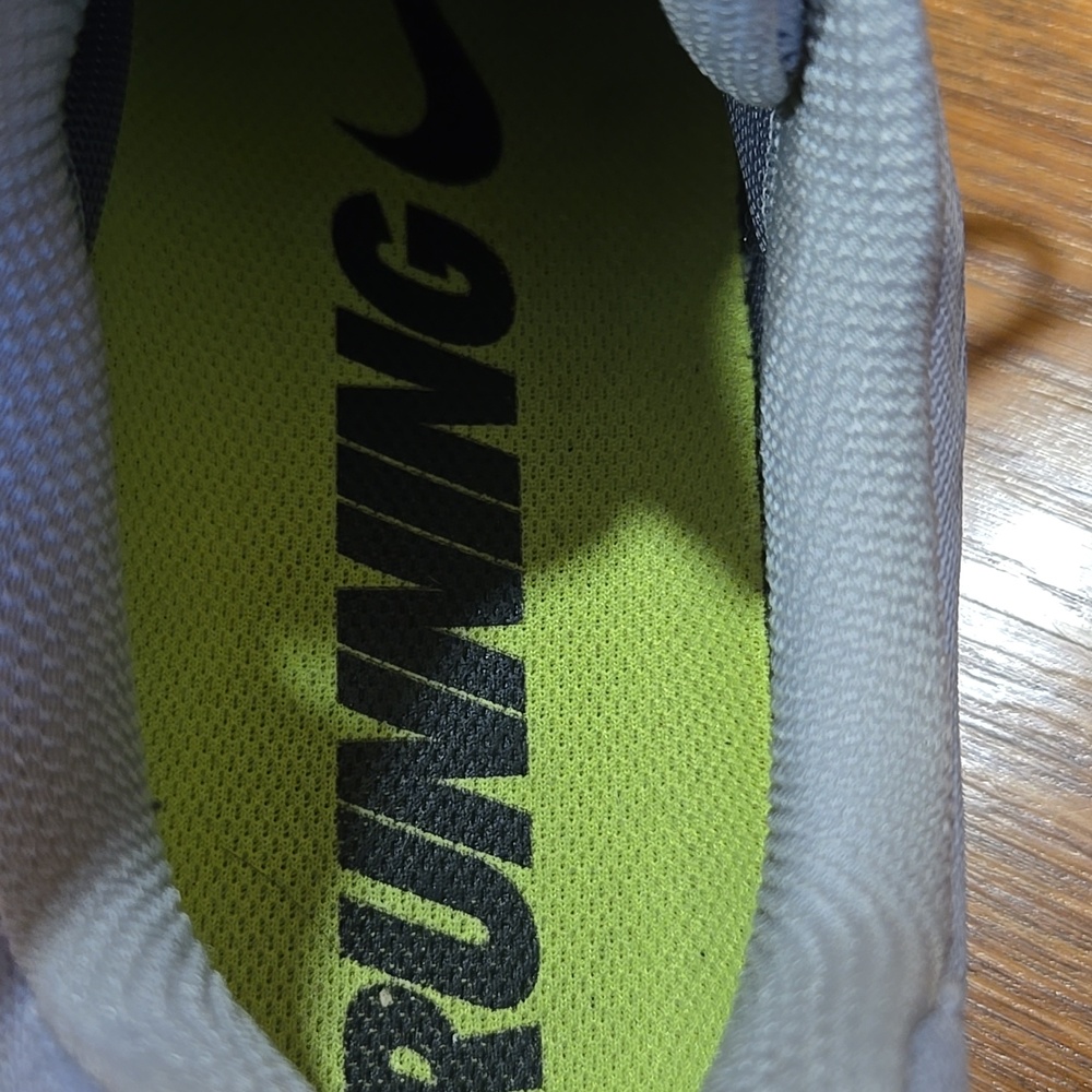 Nike Gray and Blue Athletic Sneakers - Picture 12 of 15